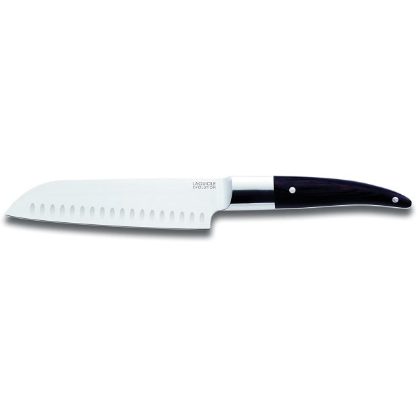 Laguiole Expression Chef magnetisk knivblok m. 5 kokkeknive sort