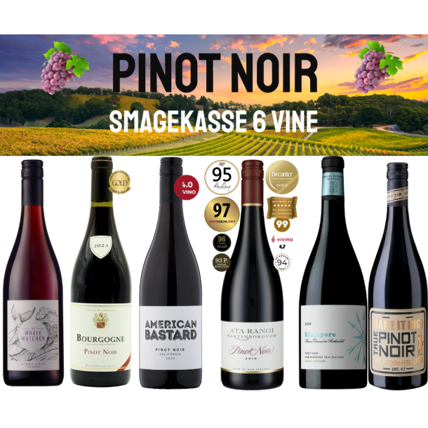 PINOT NOIR SMAGEKASSE 6 FL. 