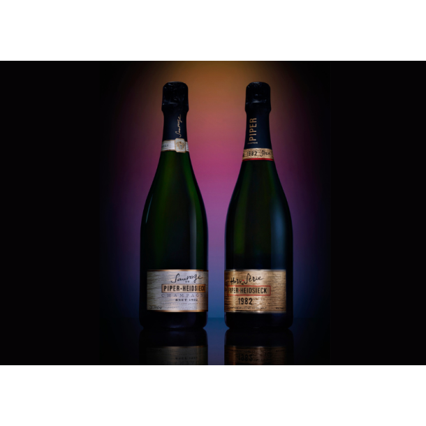 DOBBELT 1982 Hors-série Piper-Heidsieck Champagne I GAVEÆSKE