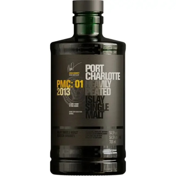Bruichladdich Port Charlotte PMC:01Single Malt Whisky 70 cl. 54,5%