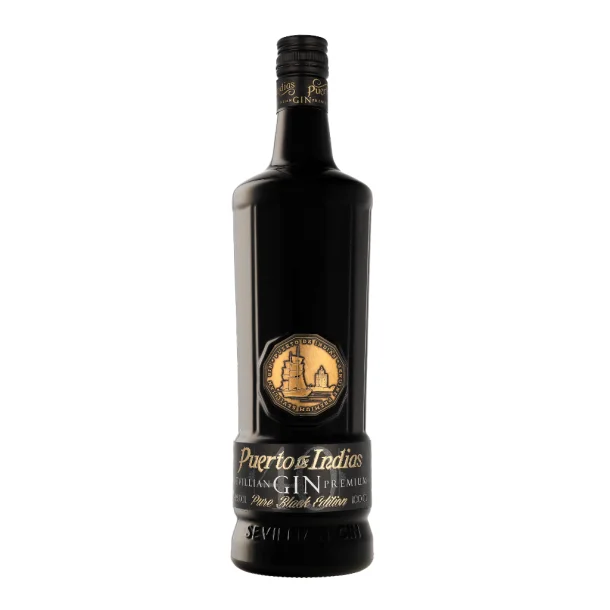 Puerto de Indias Black Gin 100 cl. 40%