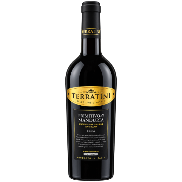 Terratini Selezione Limitata Primitivo di Manduria 2024 - 15%