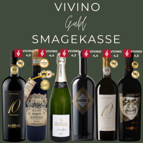 VIVINO SMAGEKASSE GULD - 6 flasker