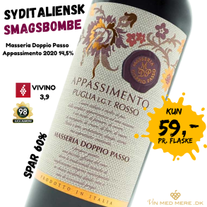 Masseria Doppio Passo Appassimento 2020 14,5%