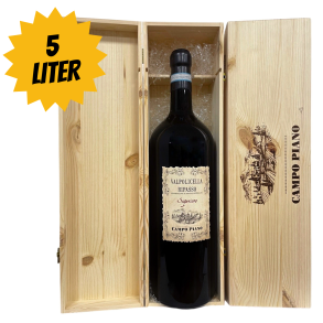 5 LITERS Valpolicella Ripasso Superiore 15% Campo Piano