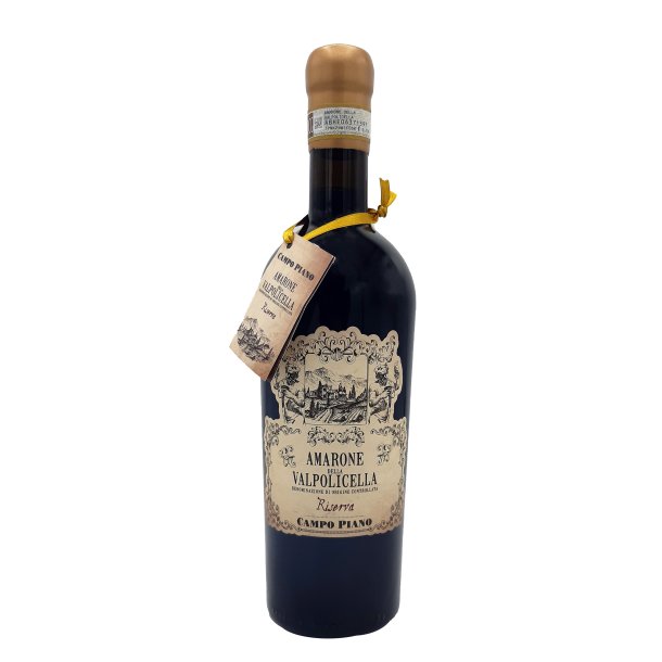 6 flasker Amarone della Valpolicella Riserva 17% Campo Piano & GRATIS 6 flasker Valpolicella Ripasso