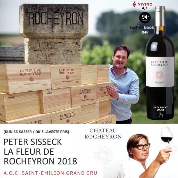 La Fleur De Château Rocheyron Peter Sisseck 2018
