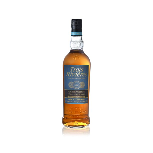 Trois Rivières Rhum Agricole Ambré Whisky Finish 70 cl. - 40%