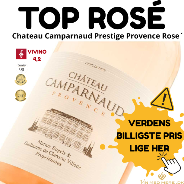 Chateau Camparnaud Prestige Provence Rose´ 2022 12,5%