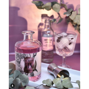 T ROS GIN EXCLUSIVE 40% 50 CL.