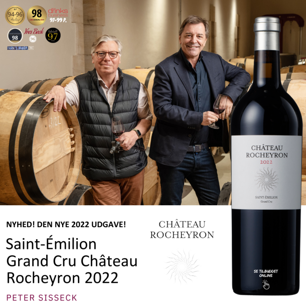 Chteau Rocheyron Saint-milion Grand Cru 2022 - Peter Sisseck