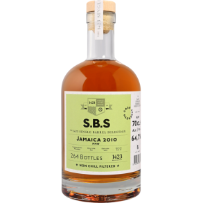 SBS Jamaica 2010 Single Barrel Selection 64,7% 70 cl.
