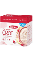 Semper Fuldkornsgrød Mild Frugt 8 mdr.
