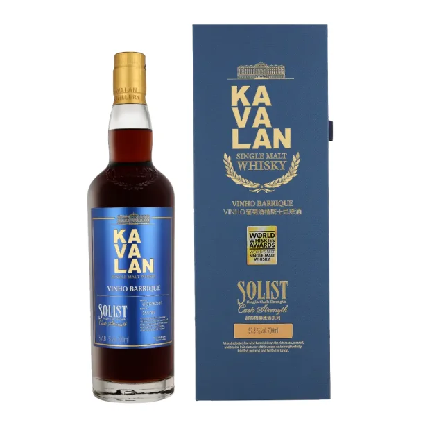 Kavalan Solist Vinho Barrique Whisky 70 cl. - 57,8%