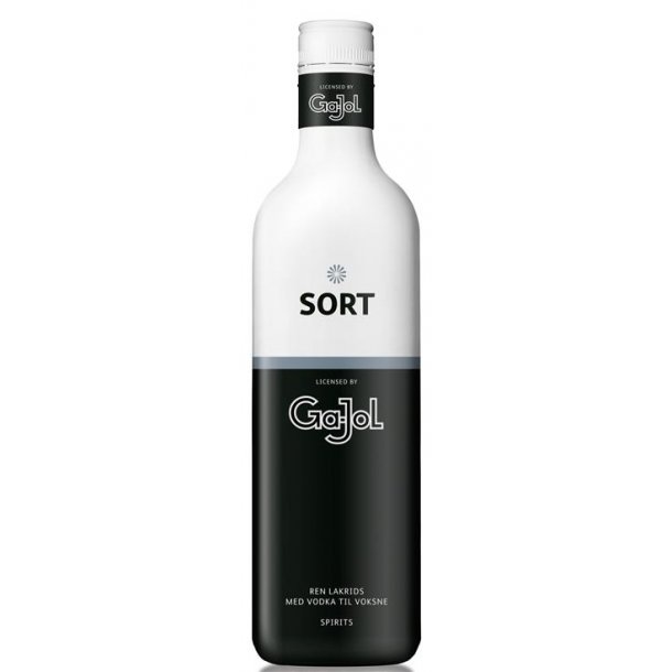 Sort Gajol Vodka Shot 70 cl - 30% 