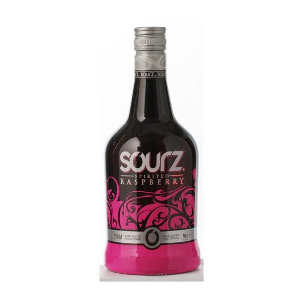 Sourz Raspberry Likør 70 cl. - 15%