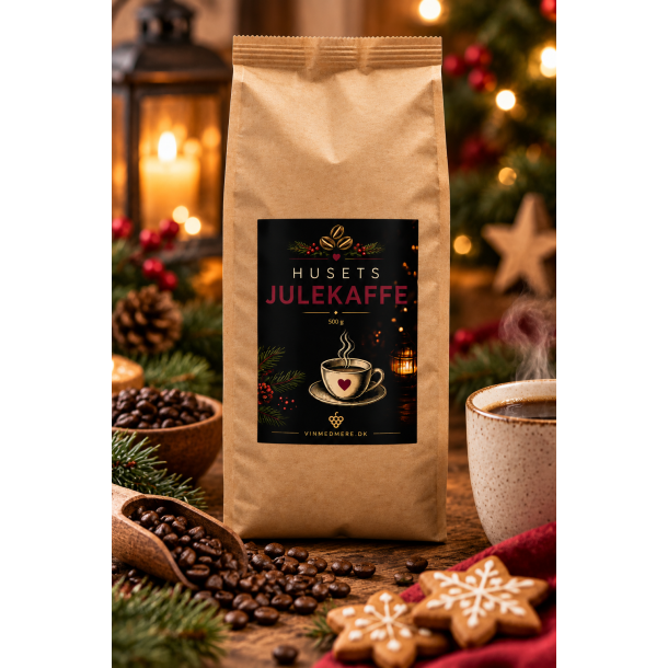 Husets Julekaffe 500 gram - Friskmalet 
