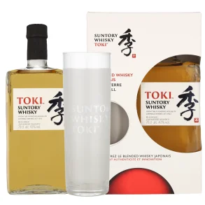 Suntory Toki Whisky 70 cl.+ glas - 43%
