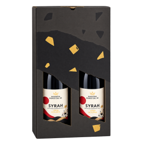 Gave�ske m. 2 flasker r�dvin 199 kr.