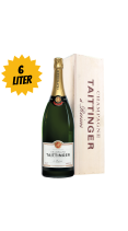 Champagne Taittinger Brut Réserve Mathusalem 6 LITER i trækasse