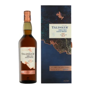 Talisker 25 rs Single Malt Whisky 70 cl. - 45,8%
