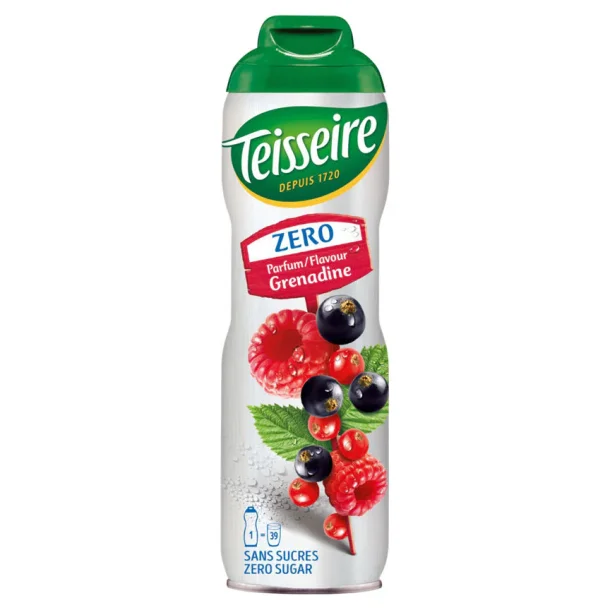 Teisseire Sirup Zero Grenadine 60 cl.