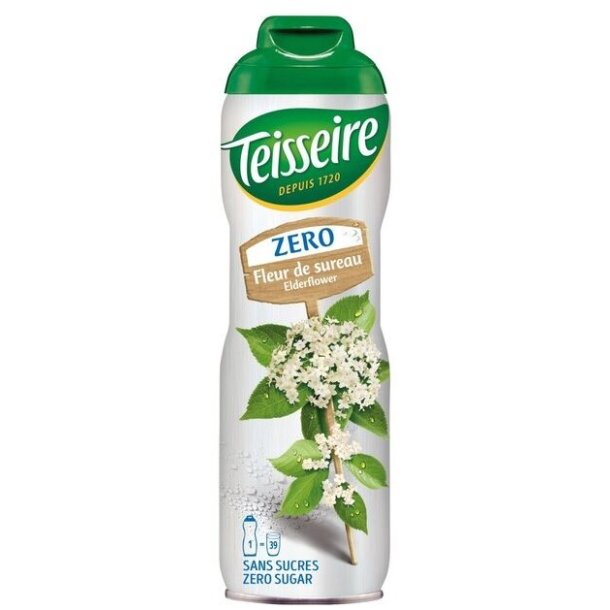 Teisseire Zero Hyldeblomst 60 cl.