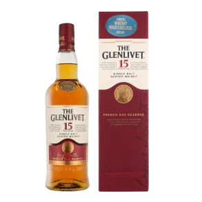 The Glenlivet 15 rs French Oak Single Malt Scotch Whisky 70 cl. - 40%