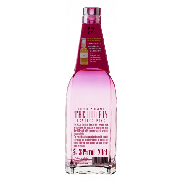 The ODD Gin Genuine Pink 70 cl. 38%