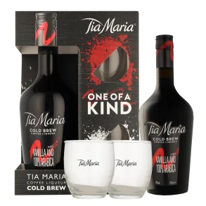 Tia Maria Coffee Liqueur 70 cl. +2 glas - 20%