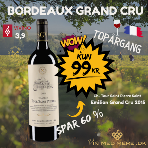 Ch. Tour Saint Pierre Saint Emilion Grand Cru 2015 75 cl. 