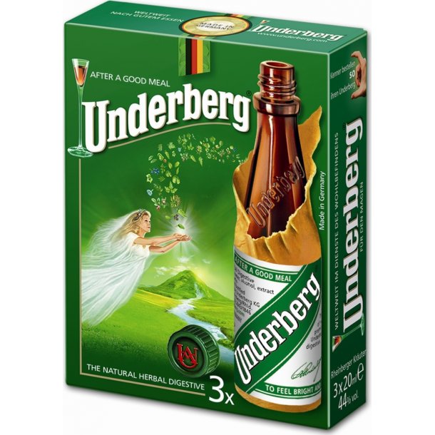 Underberg Bitter 3x2 cl. - 44%