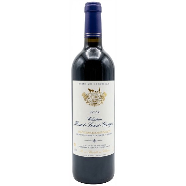 Ch. Haut Saint Georges Saint Emilion 2019 75 cl. 14,5%