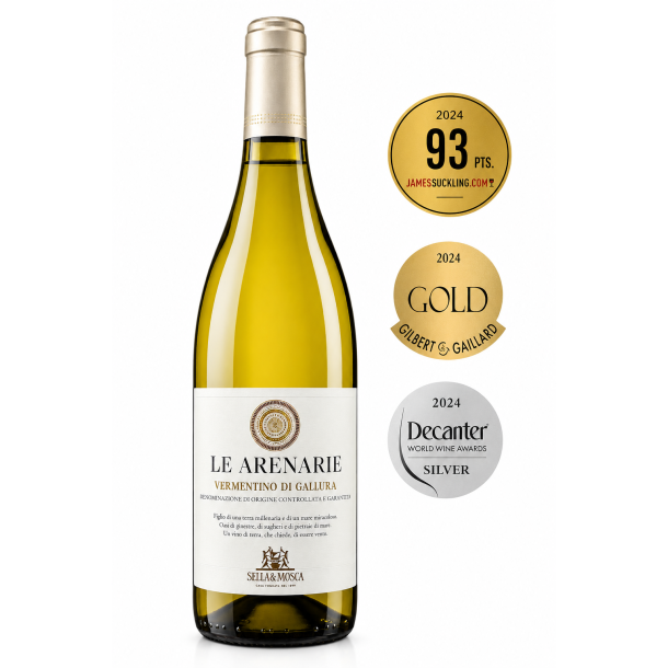 Sella&Mosca Le Arenarie Vermentino de Gallura 2024 13%