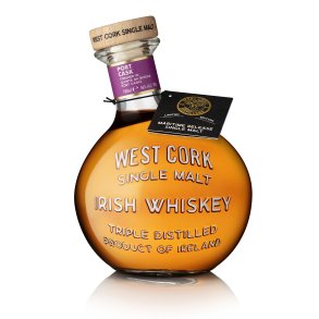 West Cork Single Malt Port Cask Finish Irish Whisky 46% 70 cl.