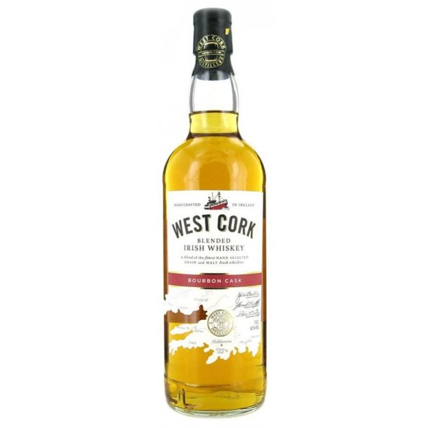 West Cork Bourbon Cask 4,5 L. - 40%
