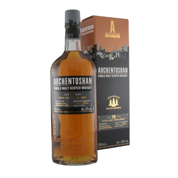 Auchentoshan 18 �rs Lowland Single Malt Whisky 70 cl. - 43%