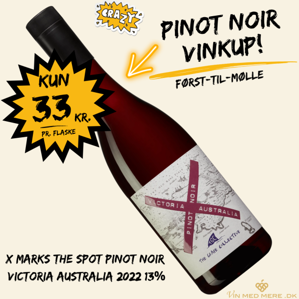 X Marks the Spot Pinot Noir Victoria Australia 2022 13%