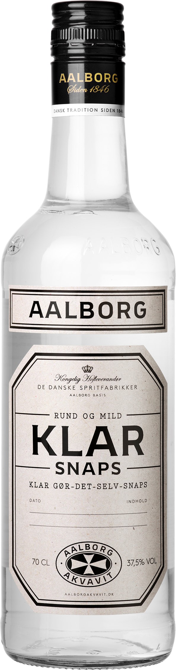 Blå aalborg snaps